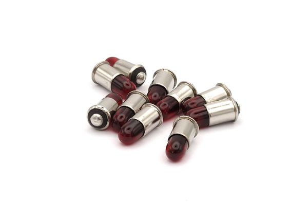 Light Bulb red 19 volts plug-in base 10x