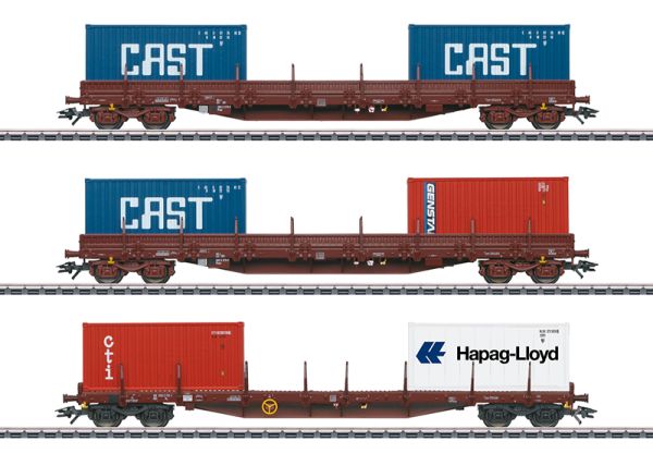 Containerwagen-Set