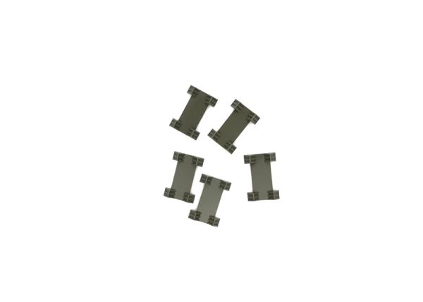 Haltekeil (Bremsschuh) grau 5 St