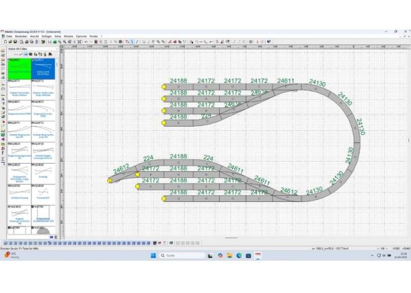 Märklin-Software "Gleisplanung 2D/3D", Version 12.0