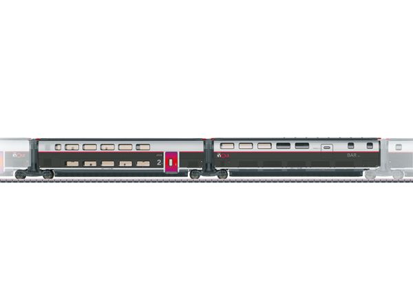 Ergänzungswagen-Set 3 zum TGV INOUI