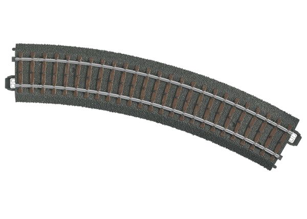 Märklin Gebogenes C-Gleis Radius R1 = 360 mm / 30°
