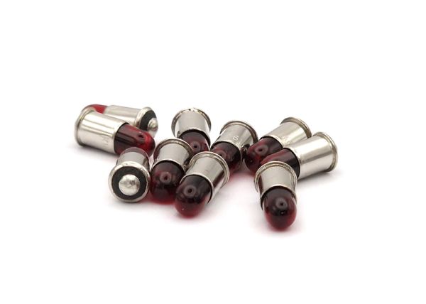 Light Bulb red 19 volts plug-in base 10x