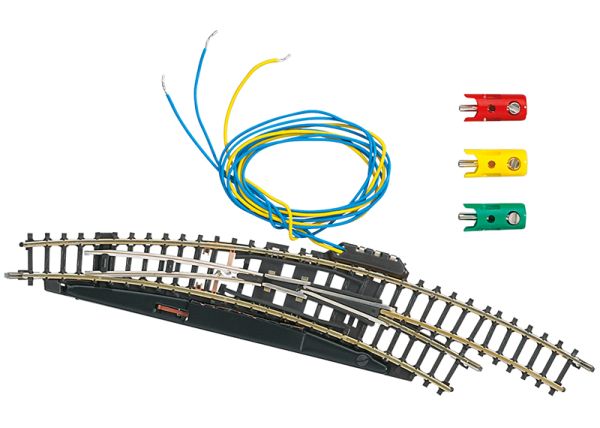 Märklin Elektromagnetische Bogenweiche rechts Radius 195 mm