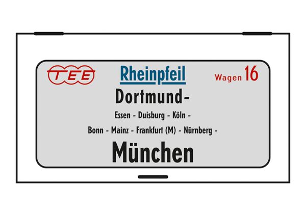 Wagen-Set "TEE Rheinpfeil"