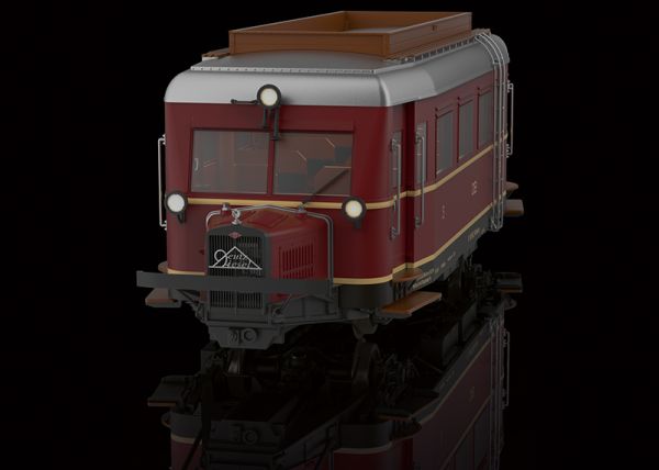 Dieseltriebwagen Baureihe VT 88.9 - das "Schweineschnäuzchen"