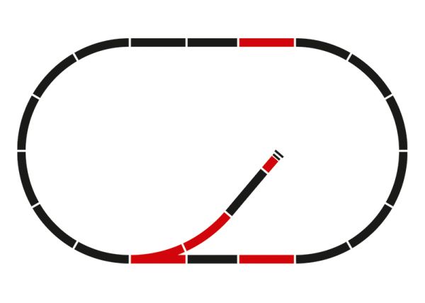 Märklin Start up - C-Gleis-Ergänzungspackung C1