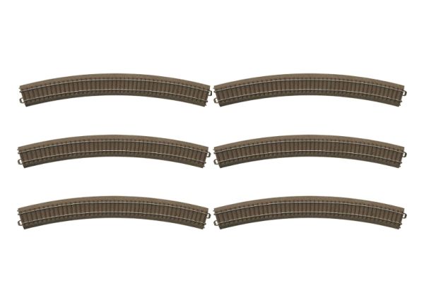 Trix Gebogenes H0 Gleis Radius 643,6 mm / Bogen 30°