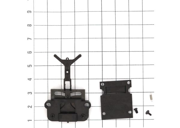 Zugstange mit Abdeckung u. Schrauben
