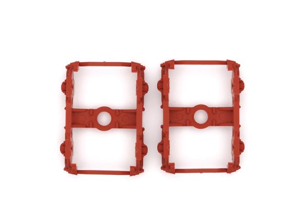 Drehgestellrahmen rot 2 St