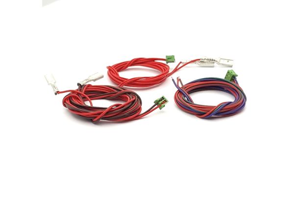 Wire red/red + Wire red/brown