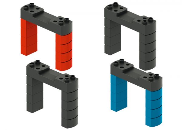 Märklin my world - Elevated Railroad Bridge Building Block Set