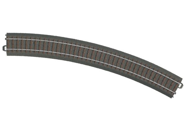 Märklin Gebogenes C-Gleis Radius R4 = 579,3 mm