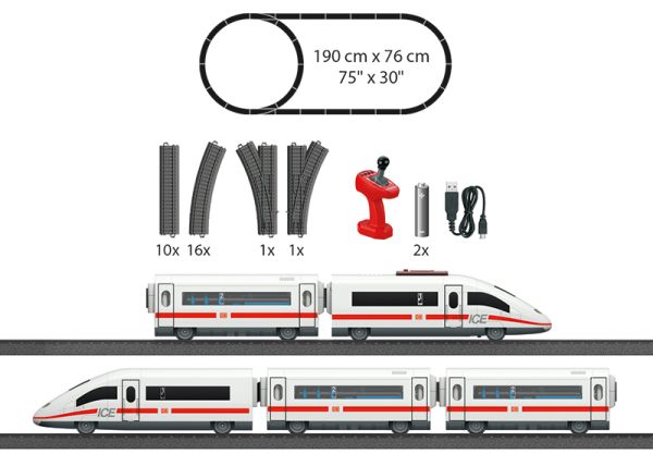 Märklin my world - "ICE 3" Starter Set for Children Ages 3 and Above