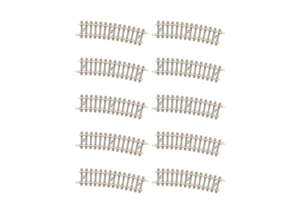 Minitrix Gebogenes Gleis mit Betonschwellen Radius 228,2 mm