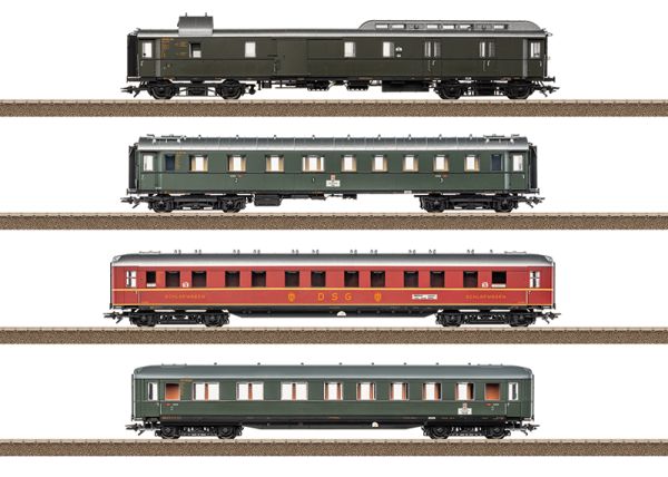 Schnellzugwagen-Set 1 zum D 74