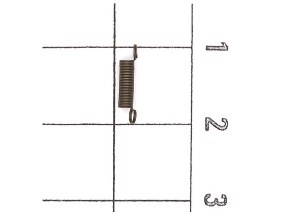 Zugfeder 2,0/ 8,5/23 (10 St)