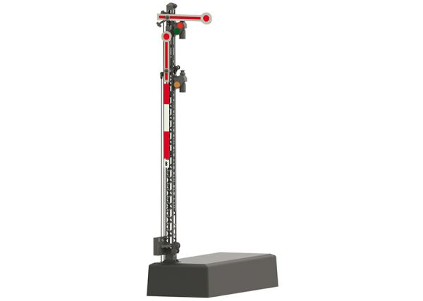 Hauptsignal mit Gittermast (Hp 0 / Hp 1 / Hp 2)