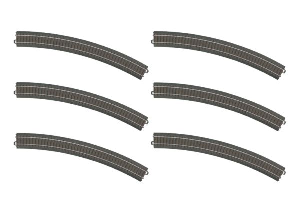 Märklin Gebogenes C-Gleis Radius R5 = 643,6 mm / 30°