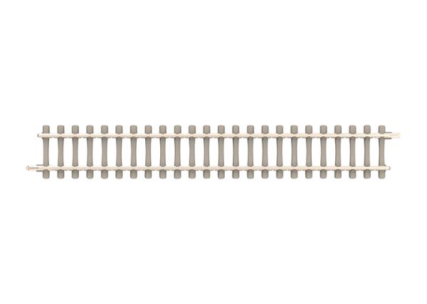 Minitrix Übergangsgleis mit Betonschwellen Länge 104,2 mm