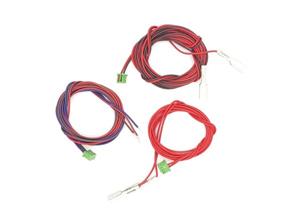 Wire red/red + Wire red/brown