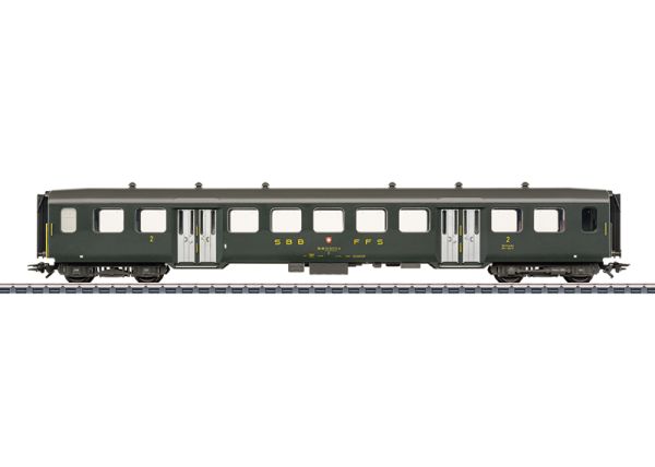 Leichtstahl-Sitzwagen 2. Klasse