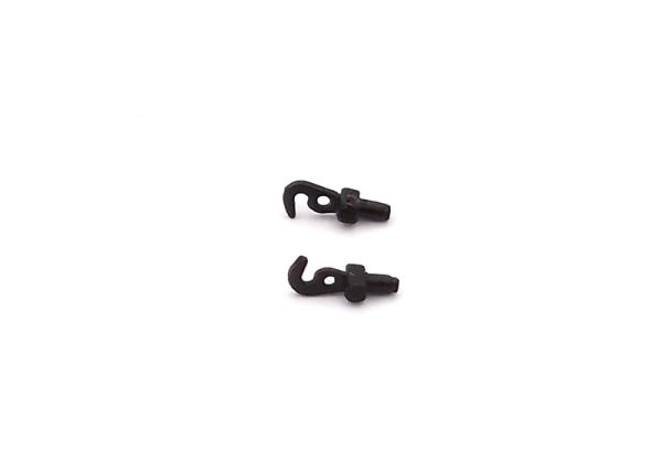 Haken schwarz 10 St