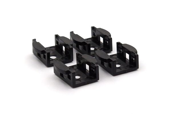Retaining Clip black 4 pcs