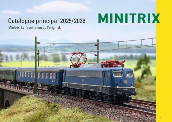 Minitrix Hauptkatalog 2025/2026 französische Ausgabe