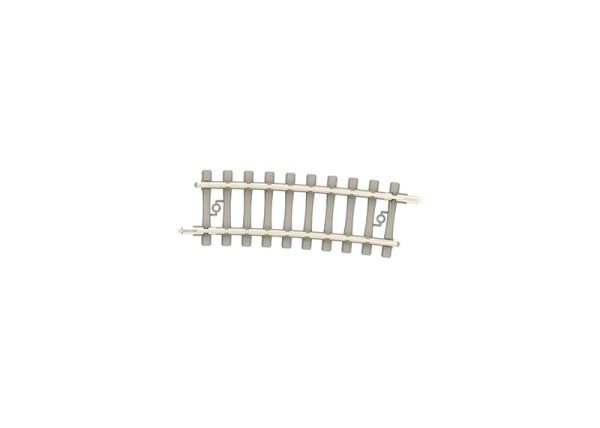 Minitrix Gebogenes Gleis mit Betonschwellen Radius 329,0 mm