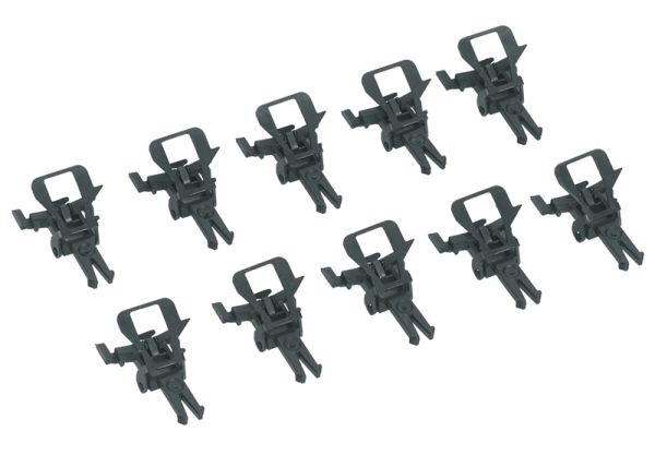 Close Coupler Heads for Standard Coupler Pockets, 10 Pieces