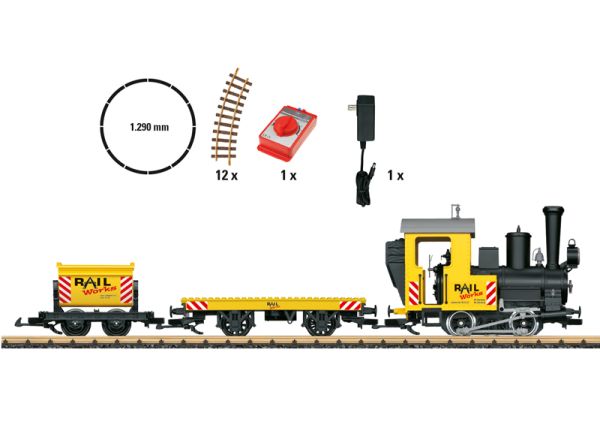 Startset Baustellenzug 120 Volt exklusiv für USA