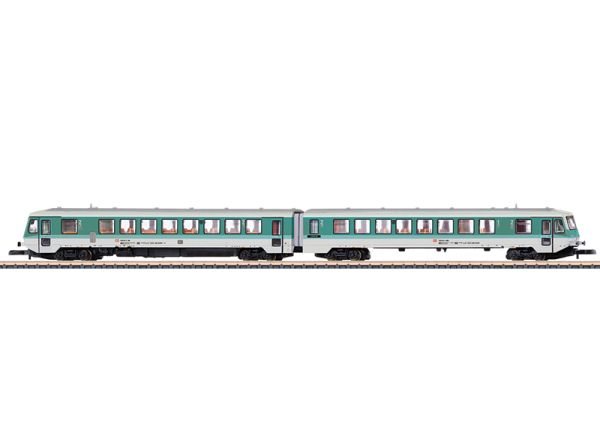 Class 628.2 Diesel-Powered Rail Car with a Class 928.2 Cab Control Car