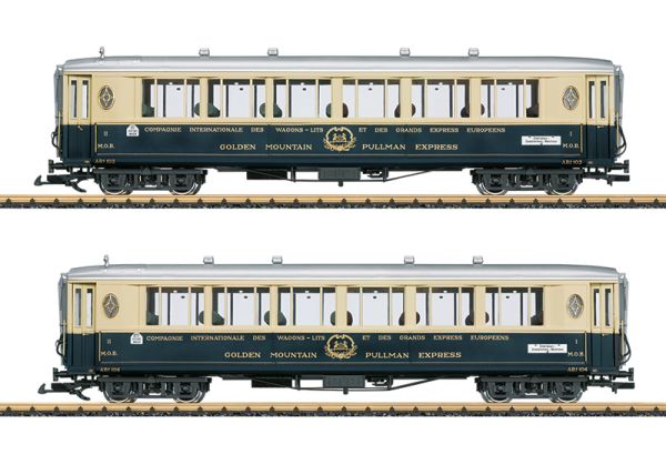 "Golden Mountain Pullman Express" Passenger Car Set 1