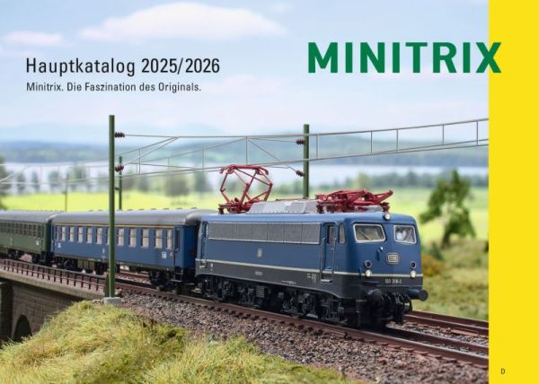 Minitrix Hauptkatalog 2025/2026 deutsche Ausgabe