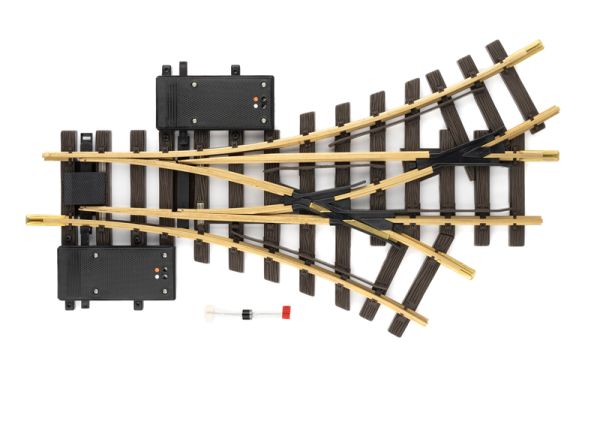 LGB Electric Three-Way Turnout 30°