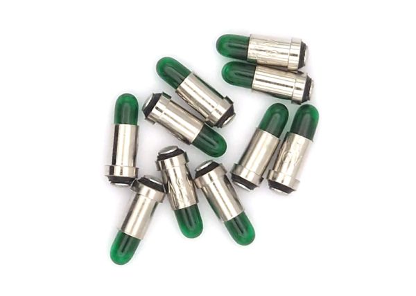 Light Bulb green 16 volts 35 milliamp (10x)