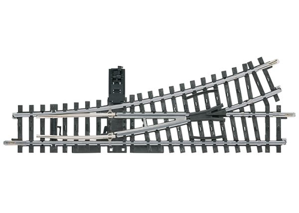 Märklin K-Gleis Weiche links Länge 168,9 mm