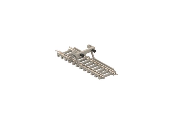Minitrix Prellbock mit Betonschwellen Länge 50,0 mm