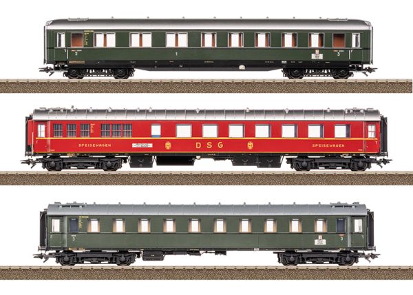 Schnellzugwagen-Set 2 zum D 74